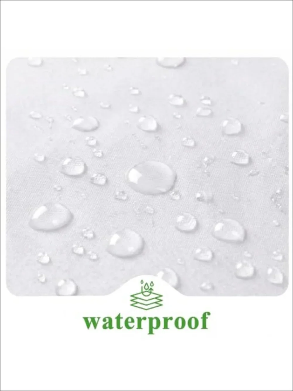 Fitted Tablecloth 6FT Rectangle Waterproof Spandex 2Pack Open Back Cover